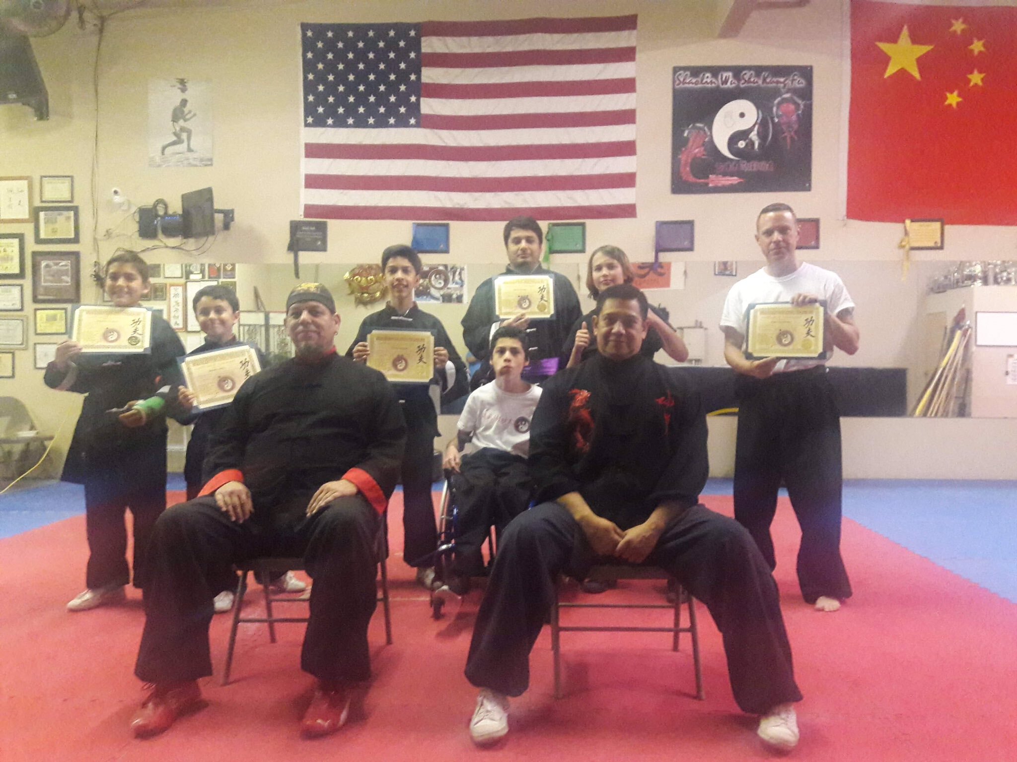 Shaolin Wushu Training Photo
